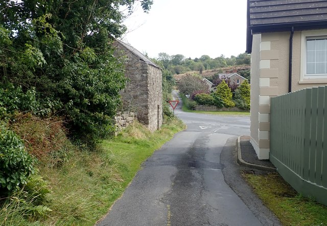 Chapel Road at its junction with the B30 © Eric Jones :: Geograph Ireland