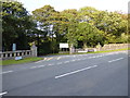 The entrance to Glan Gwna Holiday Park