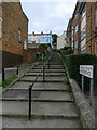 Scarborough: up Spreight Lane Steps