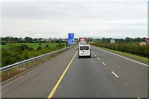 N6711 : M7, Kildare Bypass, approaching Junction 14 by David Dixon