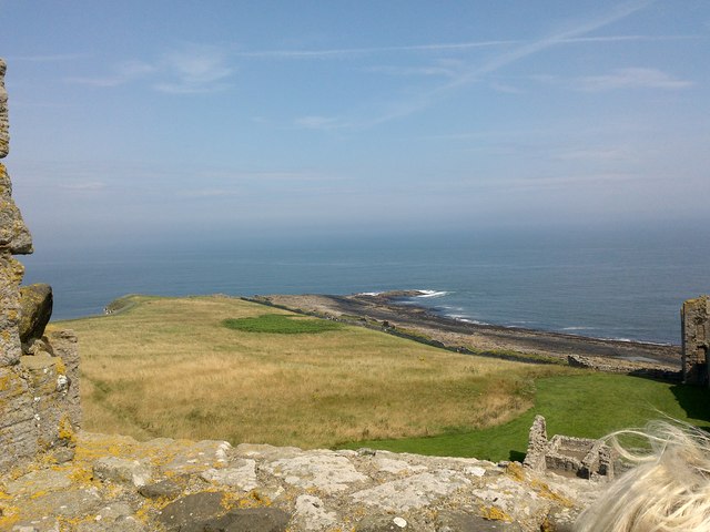 View of Castle Point, from Dunstanburgh Castle