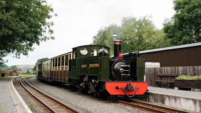 Vale Of Rheidol Railway © Peter Trimming :: Geograph Britain And Ireland