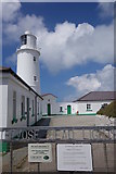 SW8576 : Trevose Head Lighthouse by Peter Jeffery