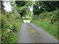 Drumilly Road descending towards the B134 (Mountain Road)