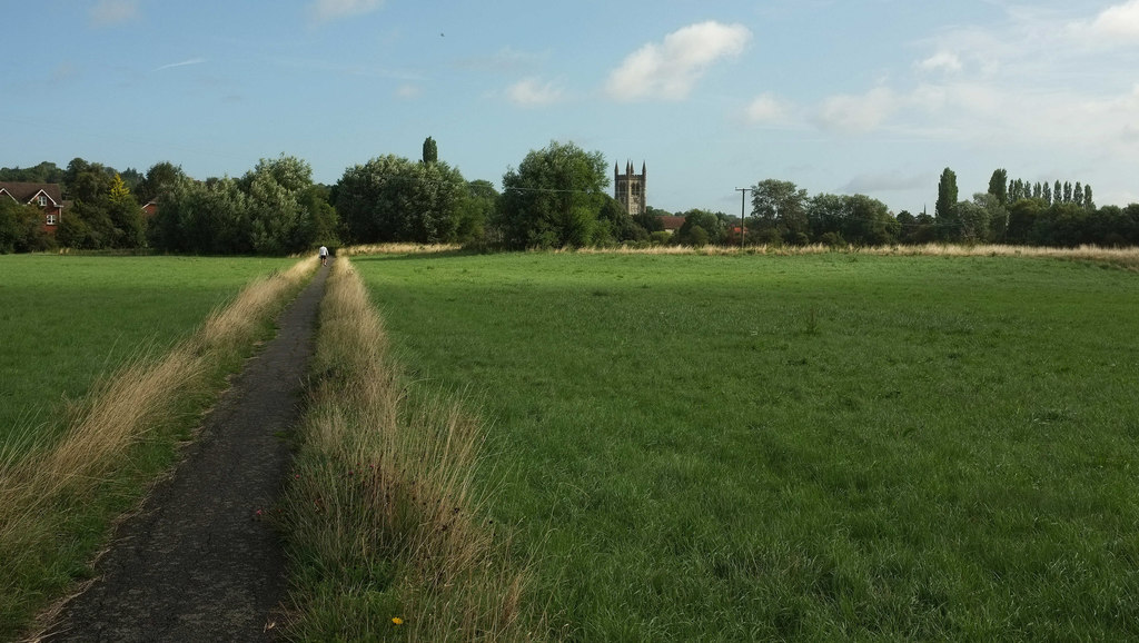 Path, Bishop’s Meadow © Derek Harper cc-by-sa/2.0 :: Geograph Britain ...