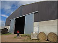 Big shed, small shed near Preston in the Scottish Borders