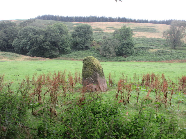 Standing Stone near Craigneich