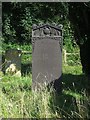 Headstone at old St Helen