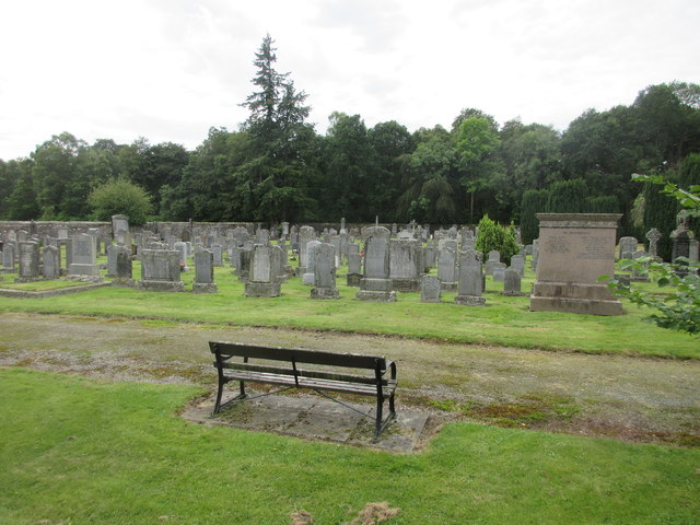 Cemetery at Comrie