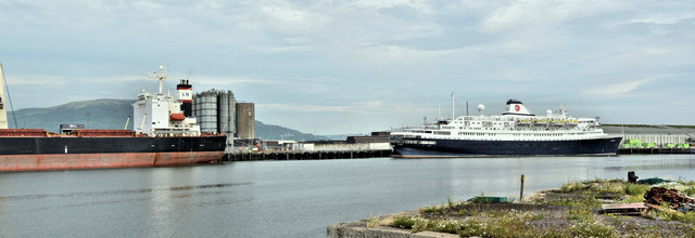 The "Astoria", Belfast harbour (August 2019)
