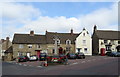 War Memorial and cottages, Malmesbury