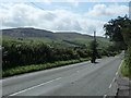 Bikers heading south towards Corwen on the A5104