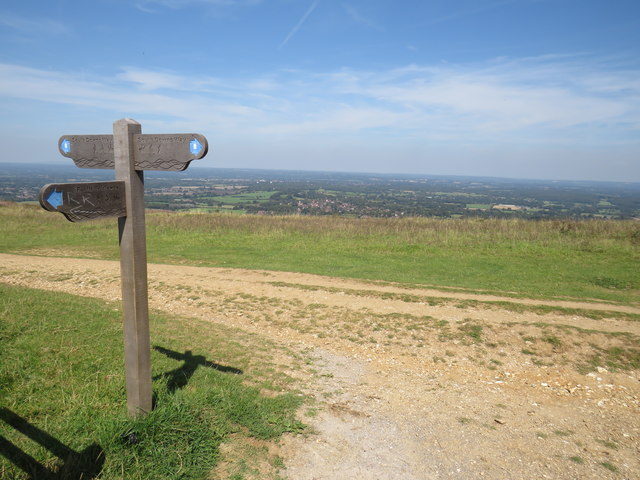 South Downs Way near Ditchling Beacon