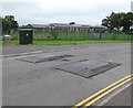 ST1496 : Two speed bumps, Gelligaer Road, Cefn Hengoed by Jaggery