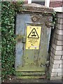 Old electrical cabinet on Dean Street, Bangor