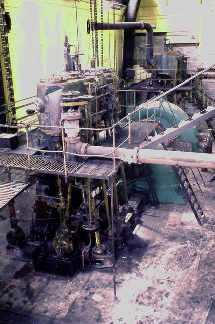 West Ham Sewage Pumping Station - steam engines