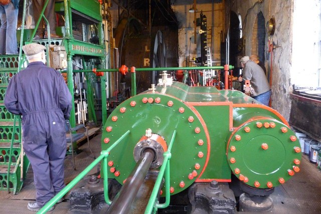 Hetty Shaft steam winding engine