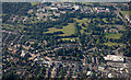 Sidcup town centre from the air