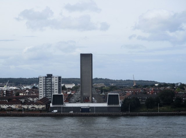Kingsway tunnel ventilation tower