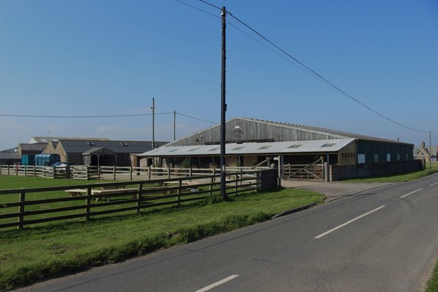 Roadside barns at Hemscott Hill
