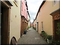 Old street off Broad Street, Ludlow