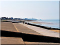 Rossall Beach, view towards Blackpool