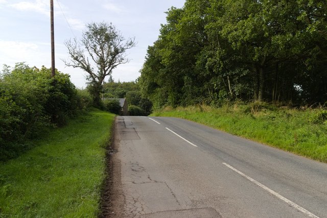 B6438 approaching Alewater House