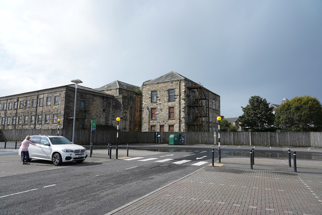 Old buildings by the car park © Malcolm Neal :: Geograph Britain and ...