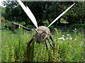 SD4314 : Giant Bee at Martin Mere Wetlands Centre by David Dixon