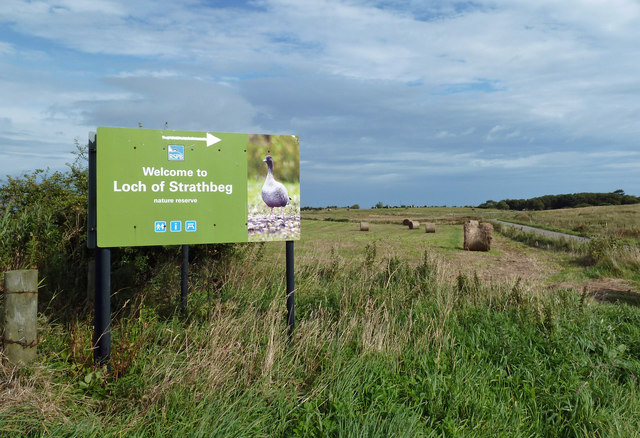 Welcome to Loch of Strathbeg Nature... © Mary and Angus Hogg cc-by-sa/2 ...