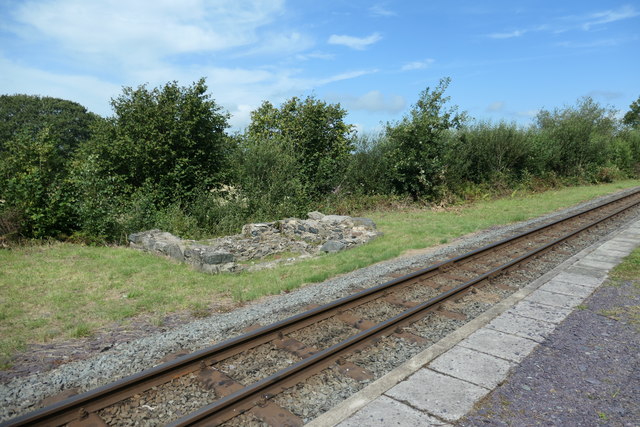 Base of former signal box, Tryfan... © Christine Johnstone :: Geograph ...