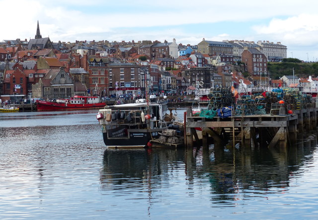 The Upper Harbour on the River Esk, Whitby