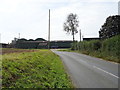 B1057 approaching Copse Hall Farm