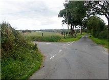 H9117 : The East Cloghoge Road junction on the Donaldsons Road by Eric Jones