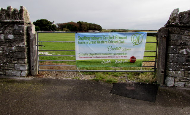 Southerndown Cricket Ground banner