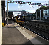 ST3088 : Class 166 dmu in Newport station by Jaggery