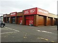 Empty shop at Staples Corner Retail Park