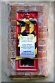 SU3927 : Post Box, Oakfield by Philip Windibank
