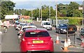 Traffic delays on the A25 at Camlough