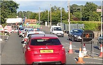 J0326 : Traffic delays on the A25 at Camlough by Eric Jones