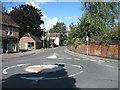 Mini-roundabout in Pewsey