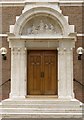 SK5361 : Main doorway, Catholic Church of St Philip Neri, Mansfield by Alan Murray-Rust