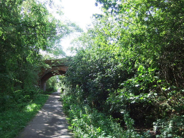 Bridge over the Hornsea Rail Trail