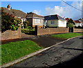 Lon-yr-eglwys bungalows, St Brides Major