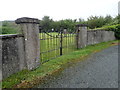 Gate entrance to Moylegrove Cemetery