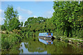 Upper Peak Canal south-west of New Mills in Derbyshire  