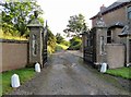 Whitchester  Lodge  and  former  driveway