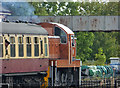 Diesel departure from Kidderminster Town station