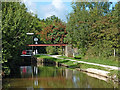 Wood End Lift Bridge near Disley in Cheshire