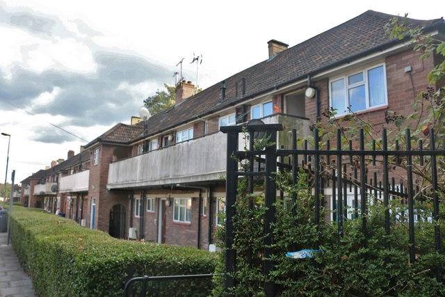 Maisonettes on Marham Avenue,... © David Howard :: Geograph Britain and ...